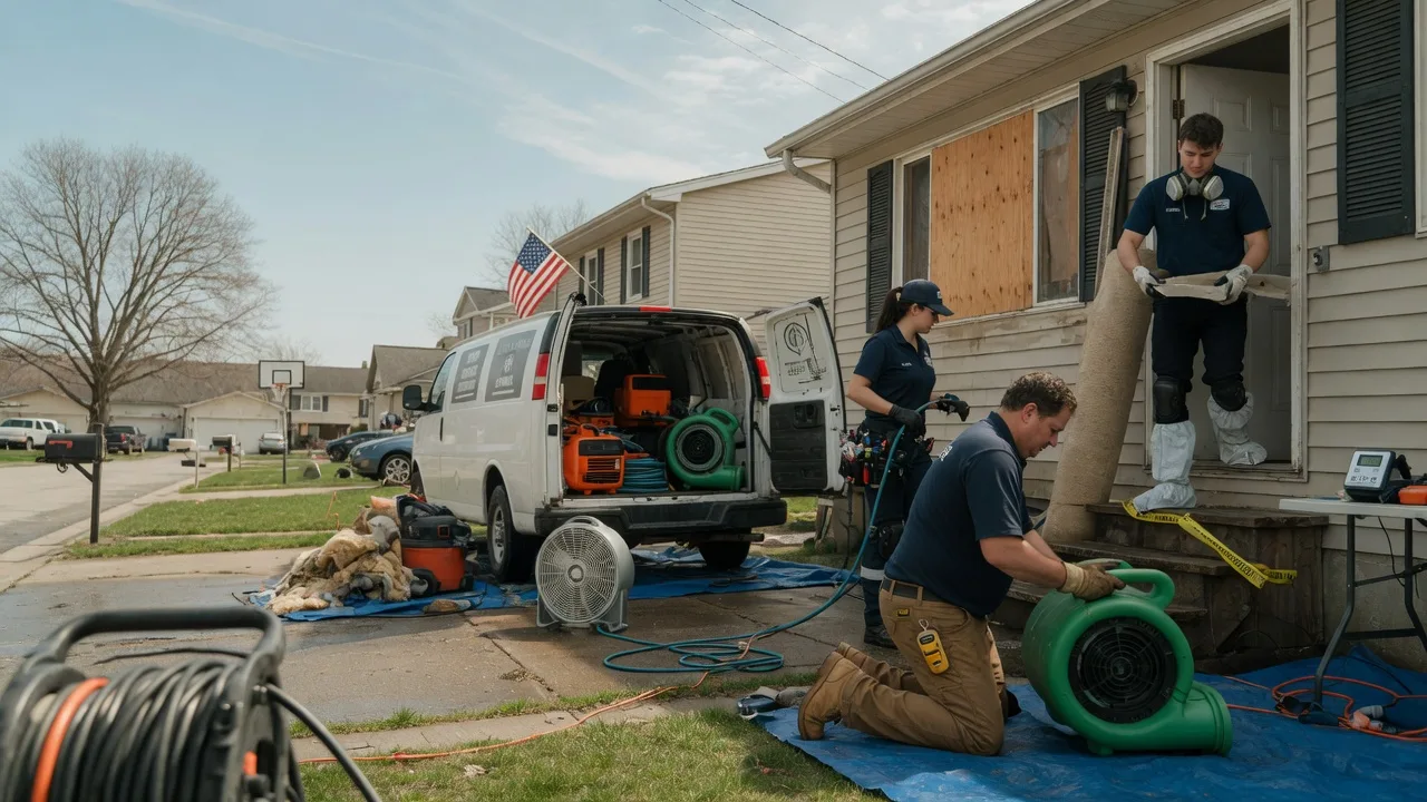 Water Damage Restoration in Lucas, KS near me